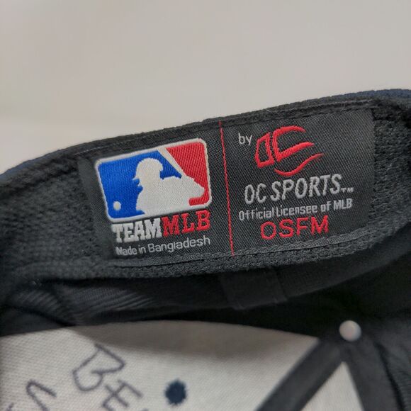 Team MLB Men's Seattle Mariners Strapback Hat Blue OSFM Embroidered Logo - Picture 12 of 12